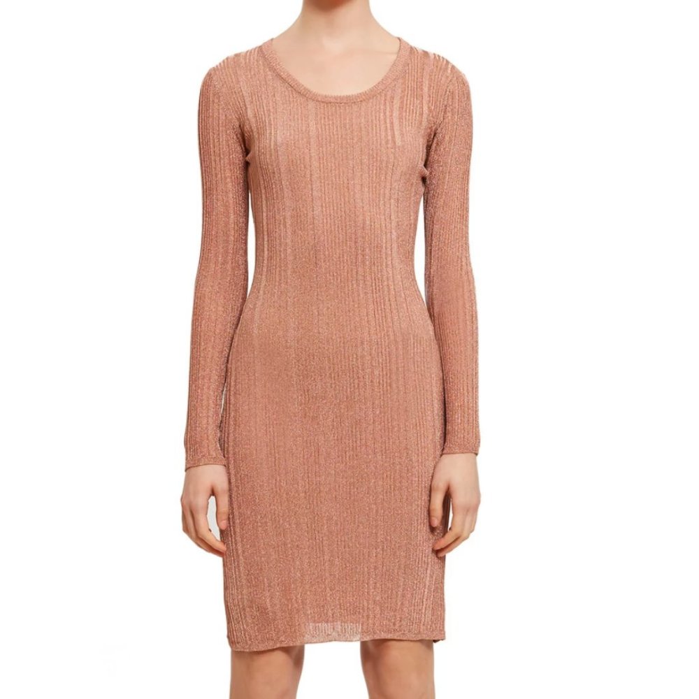 Opening Ceremony Long Sleeve Rib Dress